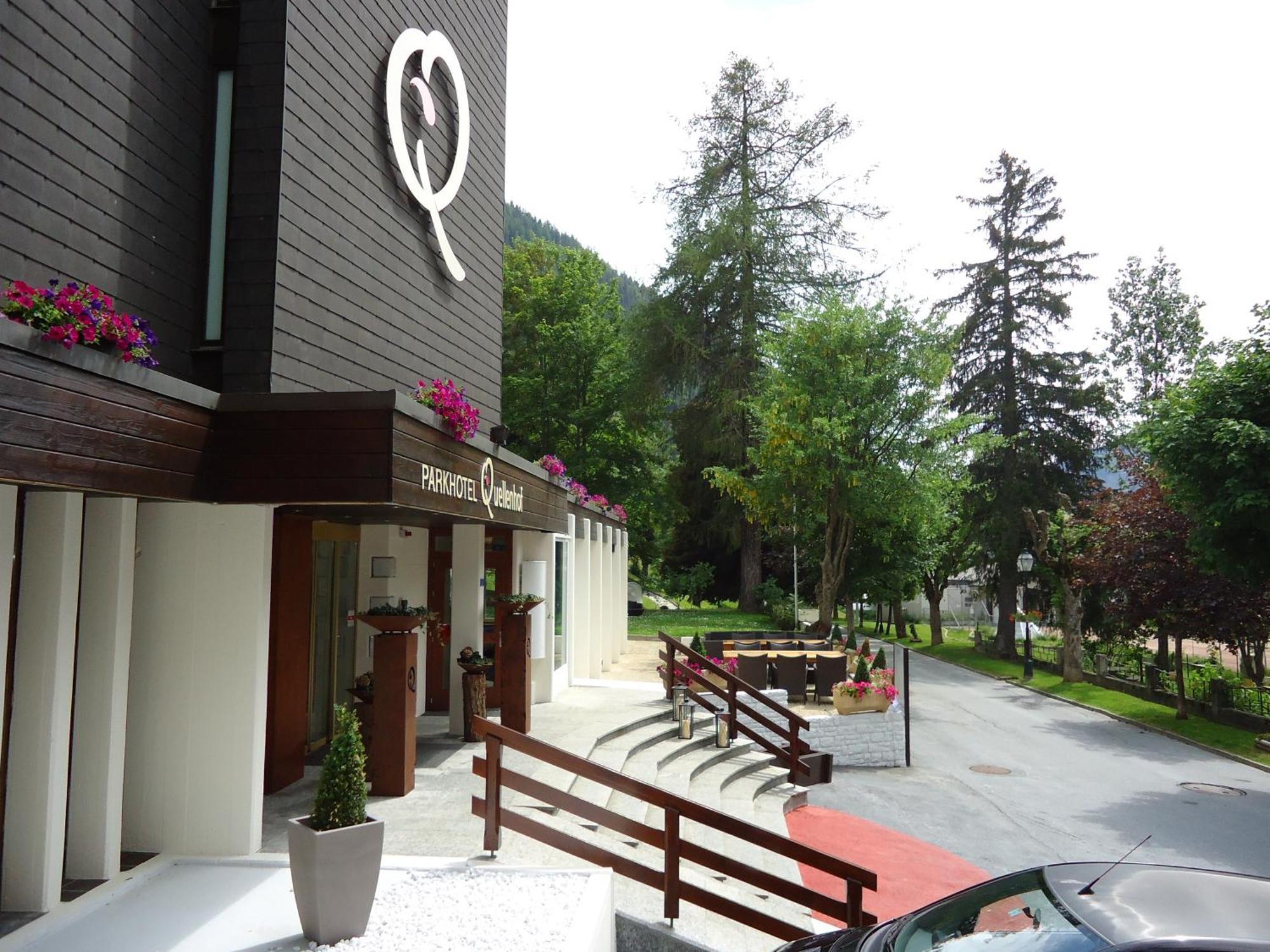 Hotel Quellenhof Leukerbad Exterior foto